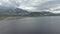 Flying over the Loch Linnhe in Fort William towards Ben Nevis