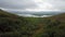 Flying over the mountain gorge between Ardchattan and Barcaldine surrounded by Lochan Uaine and Na Maoilean towards Glen