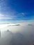 Flying over the Sahyadri mountains, Maharashtra, India