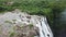 Flying over Victoria Falls Waterfalls in Zambia and Zimbabwe