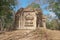 Flying palace relief on the wall of Sambor Prei Kuk or Prasat Yeah Puon S10 in Kampong Th