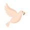 flying peace dove