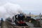 Flying Scotsman steam train, Ribblehead station