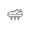 flying sneakers icon. Element of intelligence icon for mobile concept and web apps. Thin line flying sneakers icon can be used for