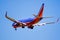 Flying Southwest Airlines aircraft