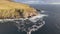 Flyingfrom Malin Beg towards Slieve League cliffs in County Donegal, Ireland