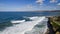 Flyover of the coast, La Jolla, California