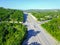 Flyover green North Capital of Texas Highway in Austin, Texas, U