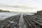 The flysch formations in Zumaia in the Basque country