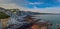 The Flysch, the rock formations of the beach of Zumaia or Itzurun in Guipuzcoa