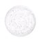 Foam bubble circle shape isolated on white