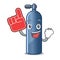 Foam finger toy air tank diving cartoon shape