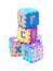 Foam Letter Cubes
