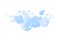 Foam made of soap or clouds. Blue foam and bubbles for cleaning. Vector illustration