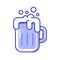 Foamy Beer Glass Icon