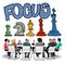 Focus Focal Concentration Attention Concept