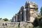 Focus shot of the Monumental Fountain ruins located in  Antalya, Turkey