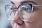 Focused on her next discovery. Closeup shot of a young female lab technicians face.