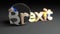 Focused Lens animation on BREXIT word