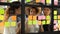 Focused multiethnic colleagues brainstorm using sticky notes