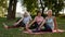 Focused people practicing sage marichi& x27;s yoga pose