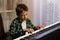 Focused Piano Practice Session