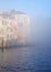 Fog approaching Dorsoduro, Venice