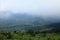 Fog filled mountains in the Western Ghats of Kerala