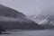 Fog in Glacier Bay Alaska