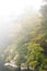 Fog at Lake Minnewaska, at Minnewaska State Park, in the Shawangunk Mountains, New York