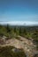 Fog Rolls Below Rocky Heights In Acadia National Park