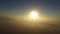 Fog and sunrise in east texas