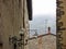 Fog in val trebbia, Bobbio, Province of Piacenza in Emilia-Romagna, northern Italy