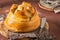 Fogaca on kitchen countertop. Fogaca is a traditional cake from Santa Maria da Feira, Aveiro, Portugal