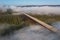 Fogbow or White Rainbow in Fog at Sunrise - New River Gorge Bridge - West Virginia