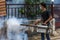 Fogging DDT spray kill mosquito