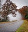 A foggy adventure along the Blue Ridge Parkway in North Carolina