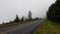 Foggy and Dangerous Driving Conditions on the Blue Ridge Parkway