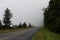 Foggy and Dangerous Driving Conditions on the Blue Ridge Parkway