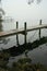 Foggy dock