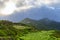 Foggy landscape on Paul da Serra plateau, Madeira, Portugal