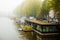 Foggy morning in Amsterdam