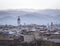 A foggy morning over the medina of Tetouan