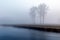 Foggy morning at Paar river