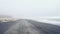 Foggy Road To The Ocean: Iceland Art Photography