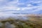 Foggy spring morning over Nebraska Sandhills