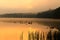 Foggy Sunrise at the Lake