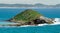 Foguete beach seen from above, close to the city of Cabo Frio.