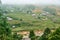 Fogy Landscape of Ricefields in lao chai sapa valey in Vietnam. Sapa, Vietnam.- 22. Mai. 2019