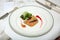 Foie Gras on Restaurant plate